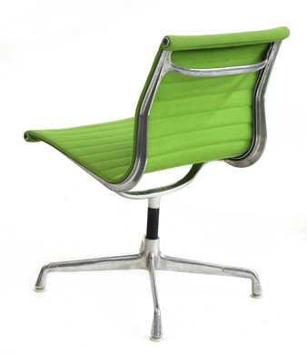 Lot 246 - A lime green desk chair designed by Charles Eames