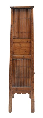 Lot 281 - A Chinese bamboo cabinet