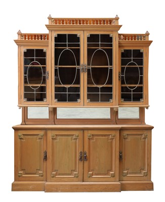 Lot 414 - A Continental walnut side cabinet