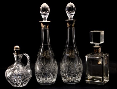 Lot 82 - Glass decanters