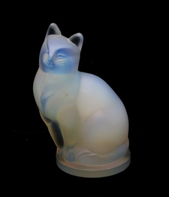 Lot 120 - A Sabino glass cat