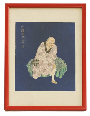 Lot 340 - A collection of four Chinese gouache paintings