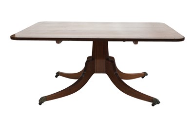 Lot 491 - A Regency strung mahogany centre table