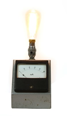 Lot 101A - An Industrial style table lamp