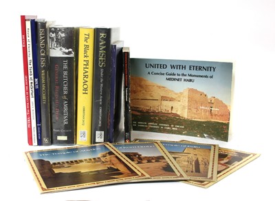 Lot 454 - A large quantity of books on Ancient Egypt