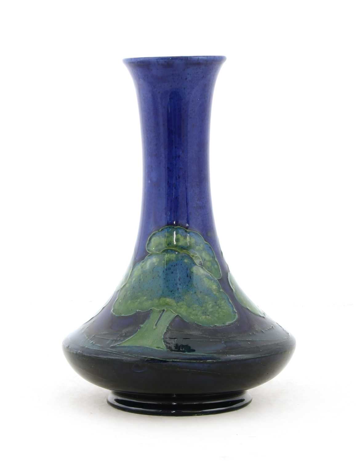 Lot 216 - A Moorcroft 'Moonlit Blue' vase