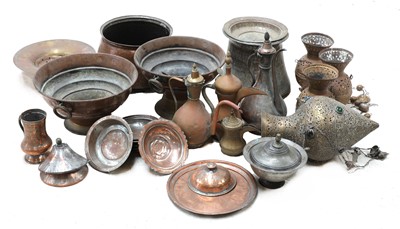 Lot 145V - A large quantity of Eastern metalware