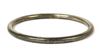 Lot 236 - A Danish sterling silver bangle by Hans Hansen
