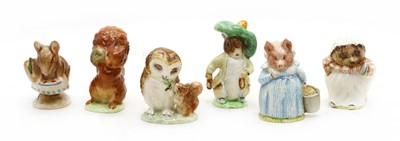 Lot 149 - Eleven Beswick Beatrix Potter figures