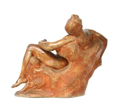 Lot 187 - Italian school, after Michalangelo, a sculpture of a reclining maiden