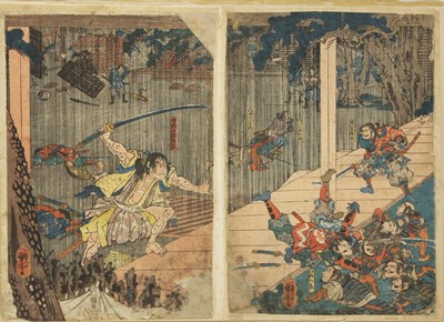 Lot 211A - Utagawa Kuniyoshi (Japanese, 1798-1861)