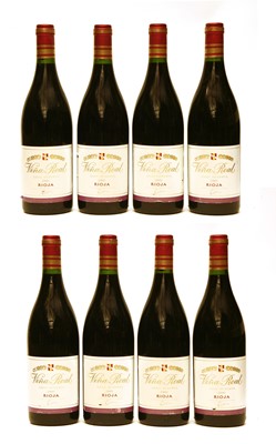 Lot 203 - Rioja Gran Reserva, Viña Real, CVNE, 2001, eight bottles