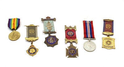 Lot 80 - A collection of Royal Antediluvian Order of Buffaloes medals