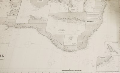 Lot 249 - Four hydrographic charts of South America