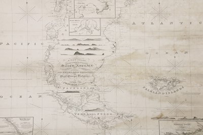 Lot 249 - Four hydrographic charts of South America