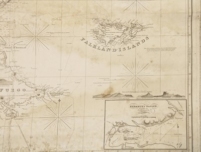 Lot 249 - Four hydrographic charts of South America