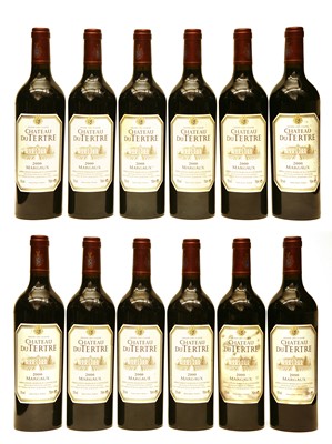 Lot 90 - Chateau du Tertre, 5eme Cru Classe, Margaux, 2000, twelve bottles