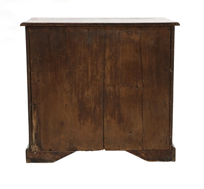 Lot 377 - An oak kneehole desk