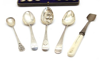 Lot 97 - An early Victorian silver fish slice