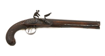 Lot 770 - A flintlock duelling pistol