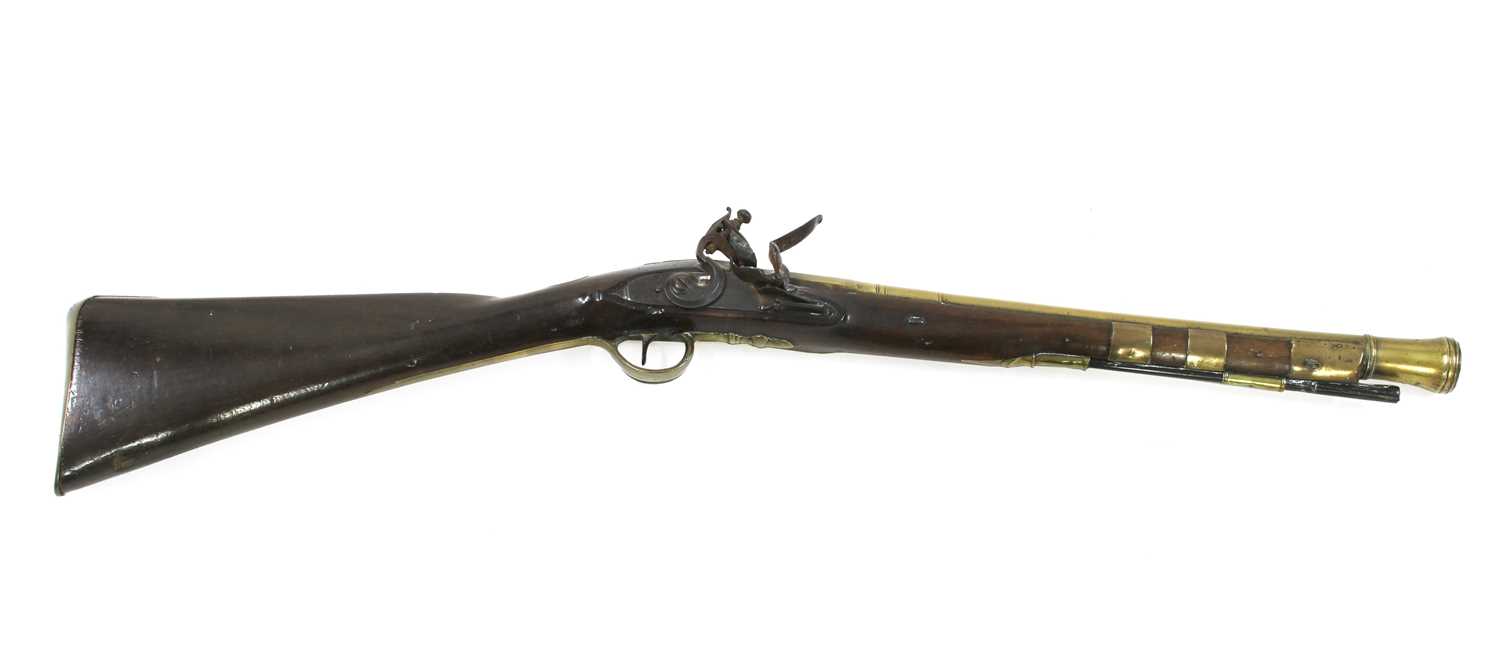 Lot 782 - A flintlock blunderbuss by Ketland & Co., London