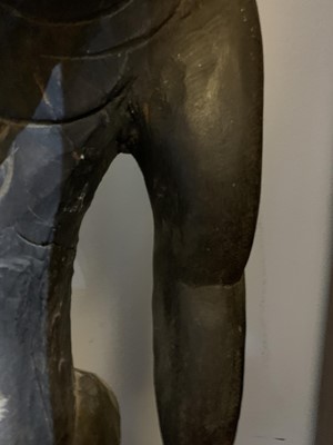 Lot 196 - A Sepik River carved tribal ancestor figure