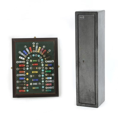 Lot 445 - A modern cartridge display board