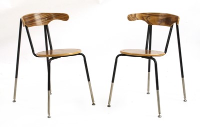 Lot 410 - A pair of side chairs