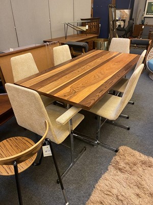 Lot 546 - A Pieff rosewood dining table