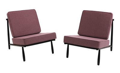 Lot 218 - A pair of Domus lounge chairs