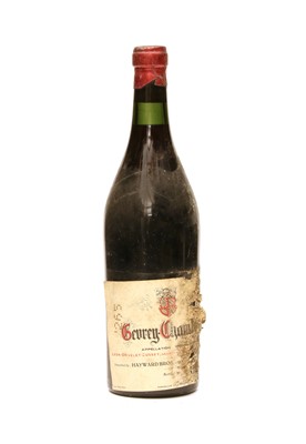 Lot 44 - Gevrey-Chambertin, Leon Grivelet-Cusset, 1943, one bottle