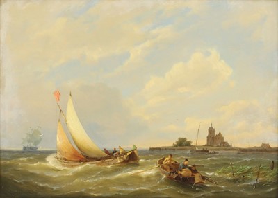 Lot 727 - Pieter Cornelis Dommersen  (Dutch, 1834-1908)