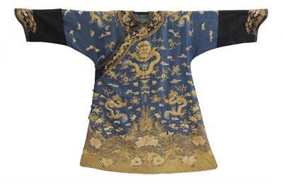 Lot 269 - A Chinese embroidered robe