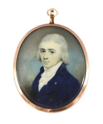 Lot 393 - Attributed to Samuel Shelley (1750-1808)