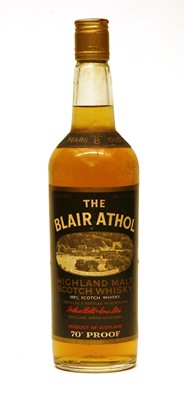 Lot 349 - The Blair Athol Highland Malt Scotch Whisky, over 8 years old, 70 proof, one 26 2/3 fl. ozs, bottle