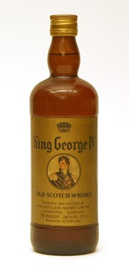 Lot 355 - King George IV Old Scotch Whisky, 70 proof, one 26 2/3 fl. ozs bottle