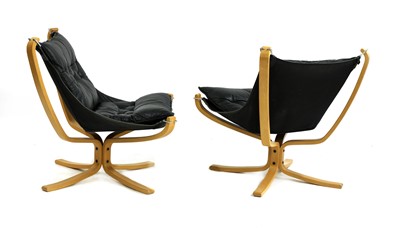 Lot 324 - A pair of Falcon chairs