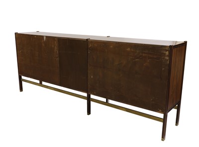 Lot 204 - An Italian rosewood and brass mounted sideboard