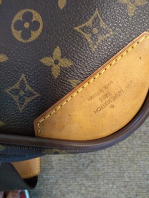 Lot 262 - A Louis Vuitton 'Sirius 65' monogrammed canvas suitcase
