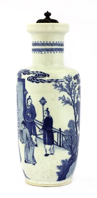 Lot 168 - A Chinese blue and white vase