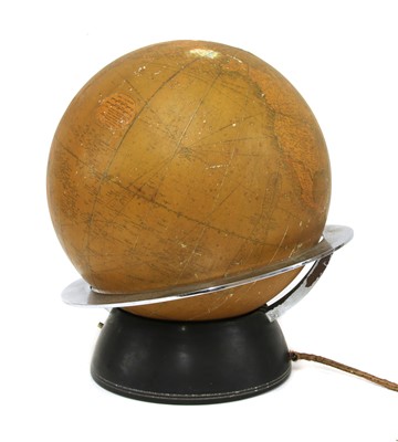 Lot 91 - An Art Deco Joseph Lucas globe table lamp