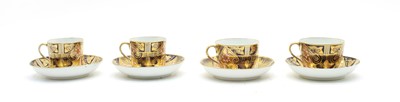 Lot 221A - An early 19th Century porcelain part tea and coffee service