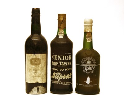 Lot 303 - Croft, Vintage Port, 1963, retailed by The Wine Society, one bottle and two other bottles of port