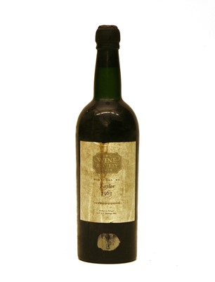 Lot 304 - Taylors, Vintage Port, 1963, retailed by The Wine Society, one bottle