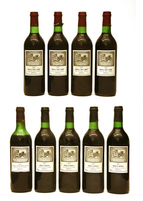 Lot 100 - Château La Tour St. Bonnet, Medoc, Cru Bourgeois, 1976, four bottles and five other bottles