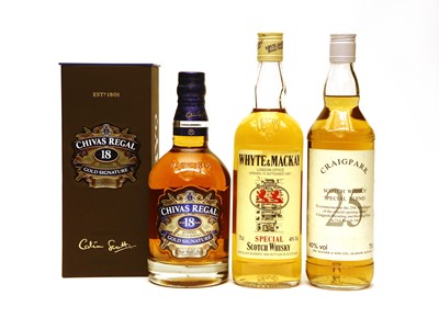 Lot 363 - Assorted Whiskies to include: Teacher & Sons Ltd., Craigpark 25, one bottle and two other bottles