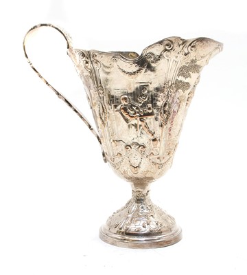 Lot 63 - A large Barbour Silver Company plated Jug