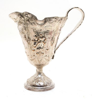 Lot 63 - A large Barbour Silver Company plated Jug