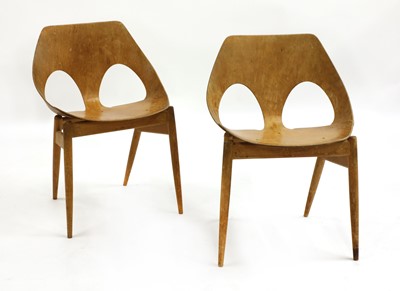 Lot 345 - Two C2 'Jason' plywood chairs