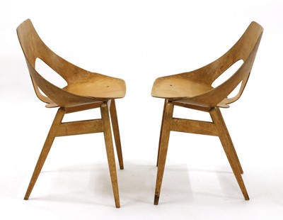 Lot 345 - Two C2 'Jason' plywood chairs